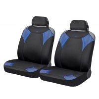 Накидки универсальные VIPER GLOSSY FRONT синие на передние сиденья